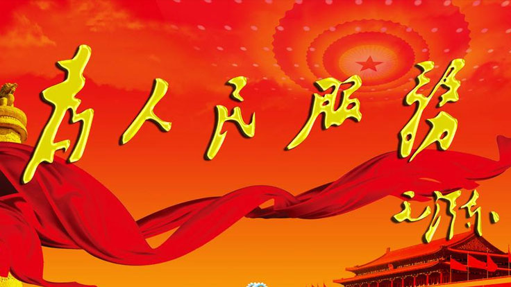 在为人民服务中茁壮成长